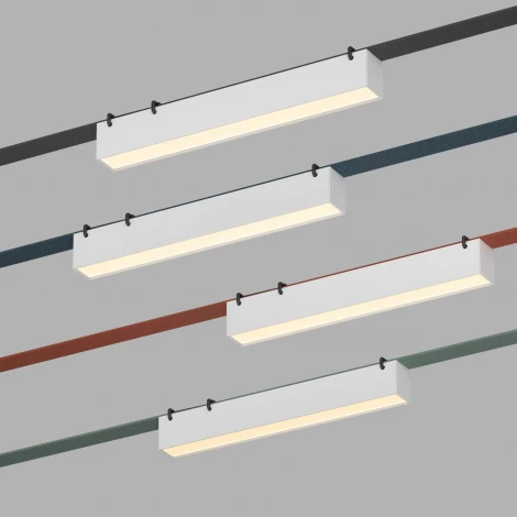 Трековый светильник 48V Denkirs Belty Linear DK5575-WH (LED)