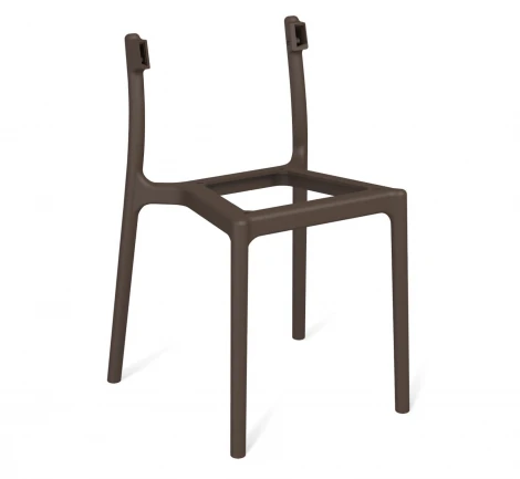 Стул Sheffilton SHT-S180 белый/коричневый 4179116607