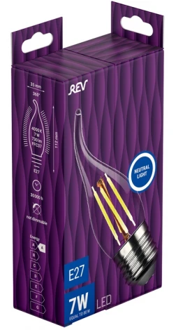 Лампочка светодиодная филаментная REV 32498 0