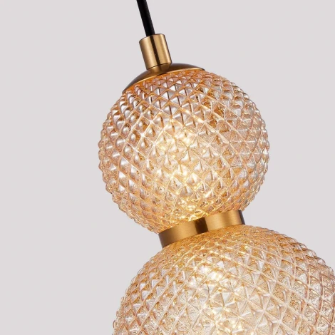 Подвесной светильник F-Promo Kiran 4612-1P (LED, 220V, на проводе, шарики)