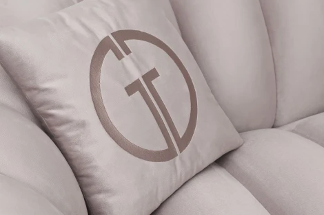 Диван Garda Decor FABIO-2-2K-Colt1001 (Бежевый)