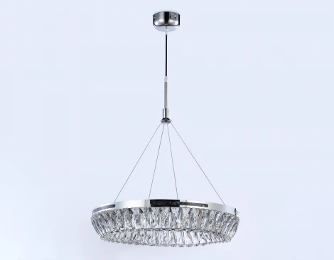 Подвесная люстра Ambrella TRADITIONAL TR5022 (LED, 220V, хрусталь, на тросе)