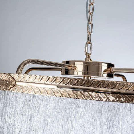 Подвесная люстра светодиодная с пультом Modelux ML.9542.800 GD