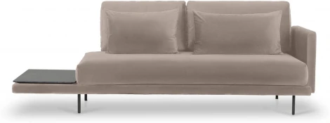 Кушетка Ricadi ОГОГО (арт.809977), (Ткань/Серый,Бежевый)