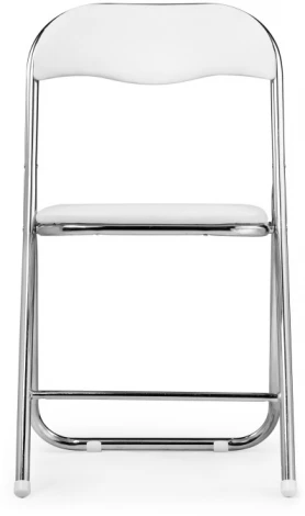 Стул Woodville на металлокаркасе Fold 1 складной white / chrome 15480