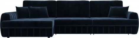 Диван угловой Лига-057 НПБ Лонг угол левый Лига Диванов (Велюр) арт.129305L