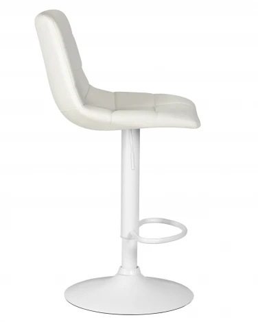 Набор 2 шт стул барный DOBRIN TAILOR WHITE (белый PU)