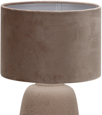 Настольная лампа Escada Hestia 10200/L Beige 1х40Вт Е27, металл/ткань, бежевый (220V, круглые)