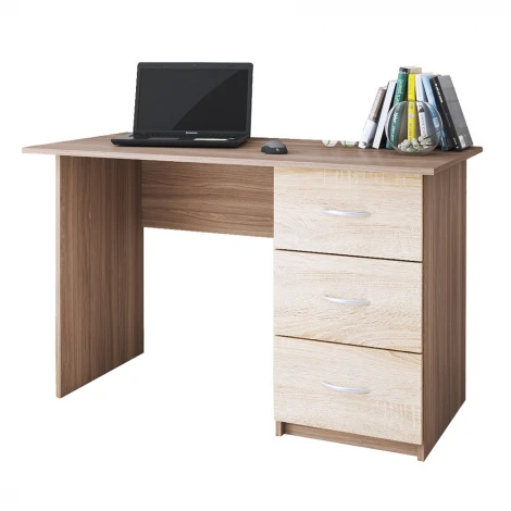 Стол письменный ТЭКС Сити-1, ясень шимо