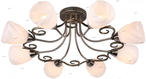 Потолочная люстра Arte Lamp Swirls A6253PL-8BA