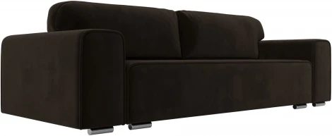 Диван прямой Лига-029 (Коричневый/Велюр) Лига Диванов арт.121013