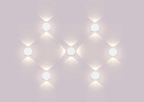 Архитектурная подсветка Maytoni Corso O014WL-L4W (LED, 220V, куб, IP54)