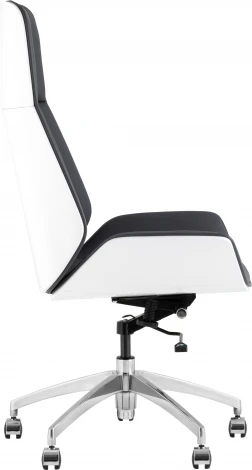 Кресло руководителя TopChairs Crown SN серо-голубой