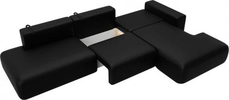 Диван угловой Лига-036 НПБ Модерн Лонг правый угол Лига Диванов (Экокожа) арт.127752