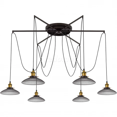 Подвесной светильник Citilux Эдисон CL451261 (220V, на проводе, паук)