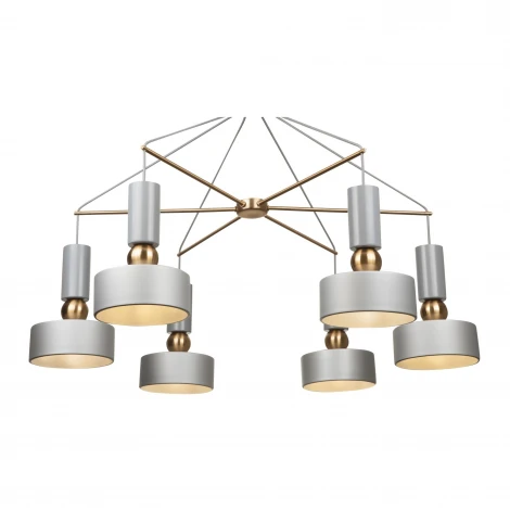 Подвесная люстра Maytoni Void MOD030PL-06GR (220V, на проводе, круглые)