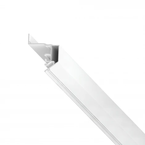 Парящий профиль под натяжной ПВХ потолок ST Luce ST038.529.02 белый длина 2000мм