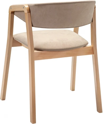 Кресло Dalia Soft Beige/Натур R-Home арт.400012510h_diagbeige_natur