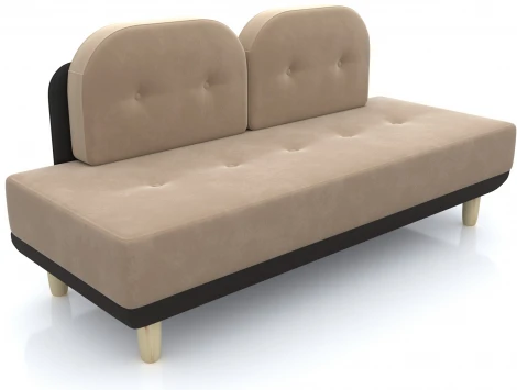 Диван Arsko Торли бежевый велюр