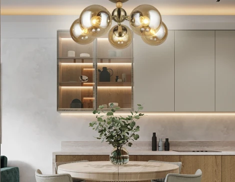 Потолочная люстра на штанге Wedo Light Kandy 66709.01.05.05