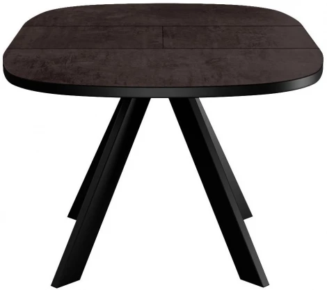 Стол DikLine B110 Хромикс бронза,опоры черные