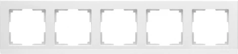 Рамка на 5 постов Stark (белый) Werkel W0051801 (a050911)