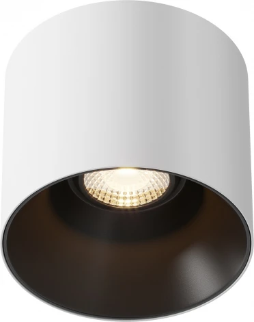 Накладной потолочный светильник Alfa LED 3000K 1x25Вт 60° Dim Triac Maytoni Technical C064CL-01-25W3K-D-RD-WB (220V, круглые)