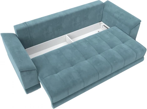 Диван прямой НордСтар НПБ Лига Диванов (Велюр) арт.129450