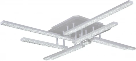 Потолочная люстра RGB светодиодная на штанге с пультом Reluce 77138-0.3-4+4 (220V)