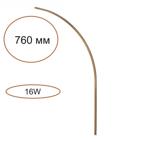 Угловой элемент для инсталляции Odeon Light Fino Xs 7154/100A бронзовый/акрил/металл IP20 LED 16W 550Лм 3000K 120° 24V