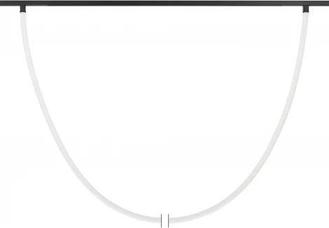 Светильник с гибким неоном магнитный MAG-ORIENT-TUBE-ELASTIC-R25-L5000-70W Day4000 (BK, 360 deg, 48V) (Arlight, IP20 Металл) 044338