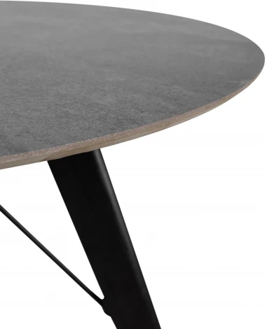 Стол обеденный обеденный JET CERAMIC круглый d-80 (Дерево бук, Венге) CA Wenge Pietra selvatica 80x80