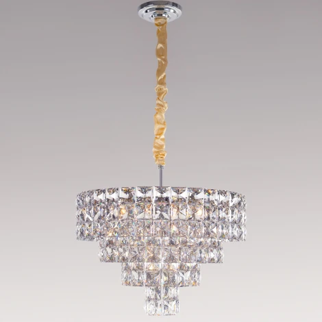 Подвесная люстра хрустальная Reluce 06806-0.4-09 DN