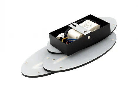 Настенный светильник DesignLed O-SHADE GW-6809R-12-BL-WW (220V, круглые)