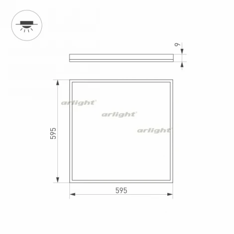 Подвесной светильник Arlight DL 021945