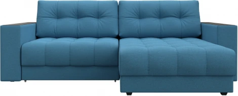 Диван угловой с декором Лига-049 НПБ Лига Диванов (Рогожка) арт.128453