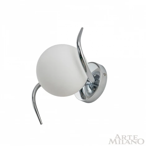 Бра Arte Milano 271007/1B Ni (220V, шар)