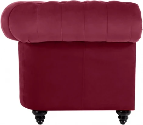 Диван Chester Classic ОГОГО (арт.344539), (Ткань/Бордовый)