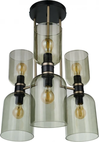 Потолочная люстра на штанге 33 Идеи CHN901.03.AMB17.ABL-M67GC (220V)