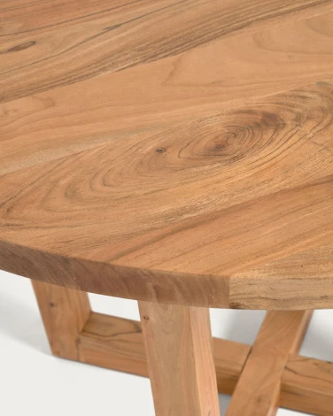 Стол обеденный La Forma (ex Julia Grup) Nahla (Дерево,Акация)