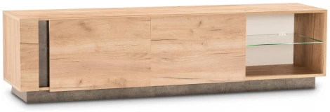 ТВ-тумба Mobi Арчи 10.86 дуб золотой craft / камень темный U3705 339645