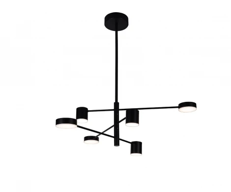 Потолочная люстра на штанге диммируемая с пультом Kink Light Мекли 07650-6D,19(3000K)