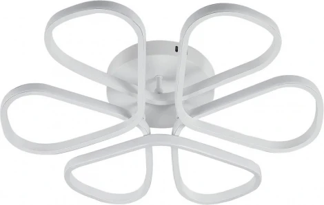 Потолочная светодиодная люстра с пультом ДУ, моб. приложением 120W, LED Natali Kovaltseva LED LAMPS 81121/7C (регулировка яркости, 220V)