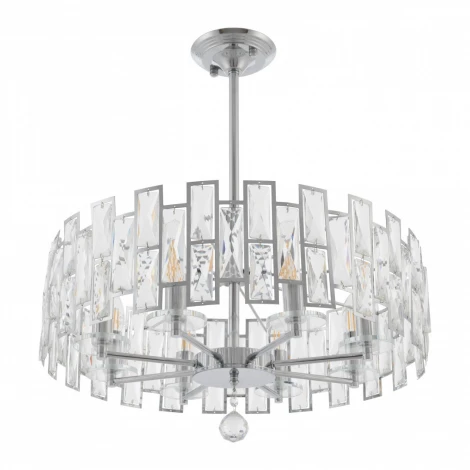 Потолочная люстра на штанге Arte Milano Sorrento-4209 374209/8/350/560 CR (220V, круглые)