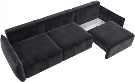 Диван прямой Лига-051 НПБ Лонг Лига Диванов (Велюр) арт.128642