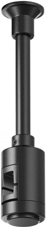 Крепление настенное Wall одинарное удлиненное Flarity черный Maytoni Accessories for tracks Flarity TRA155CW-SL1-B (24V)