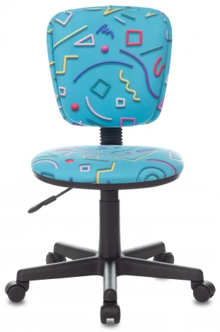 Кресло детское Бюрократ CH-204NX голубой Sticks 06 крестовина пластик