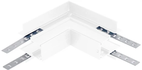 Соединитель внешний угловой для встраиваемого магнитного шинопровода Crystal Lux SPACE CLT 0.223 03 WH