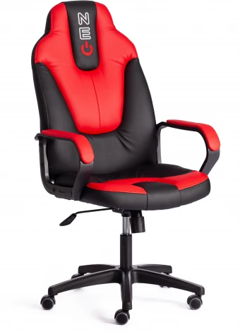 Кресло NEO 2 (22) кож/зам, черный/красный, 36-6/36-161 Tetchair 19572