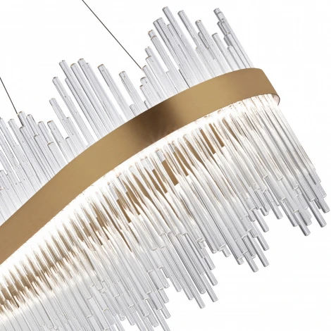 Подвесная люстра Arte Milano Venezia 311033/L800 BS (регулировка яркости, LED, 220V, хрусталь, пульт управления, на тросе)